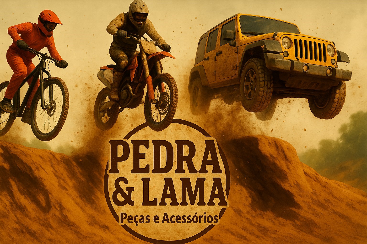 Pedra & Lama – Bike, moto e jeep